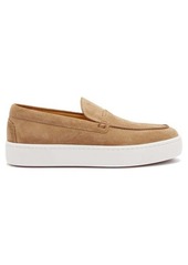 Christian Louboutin Paqueboat suede deck shoes