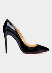 Christian Louboutin Patent Pointed-Toe Red Sole Pump