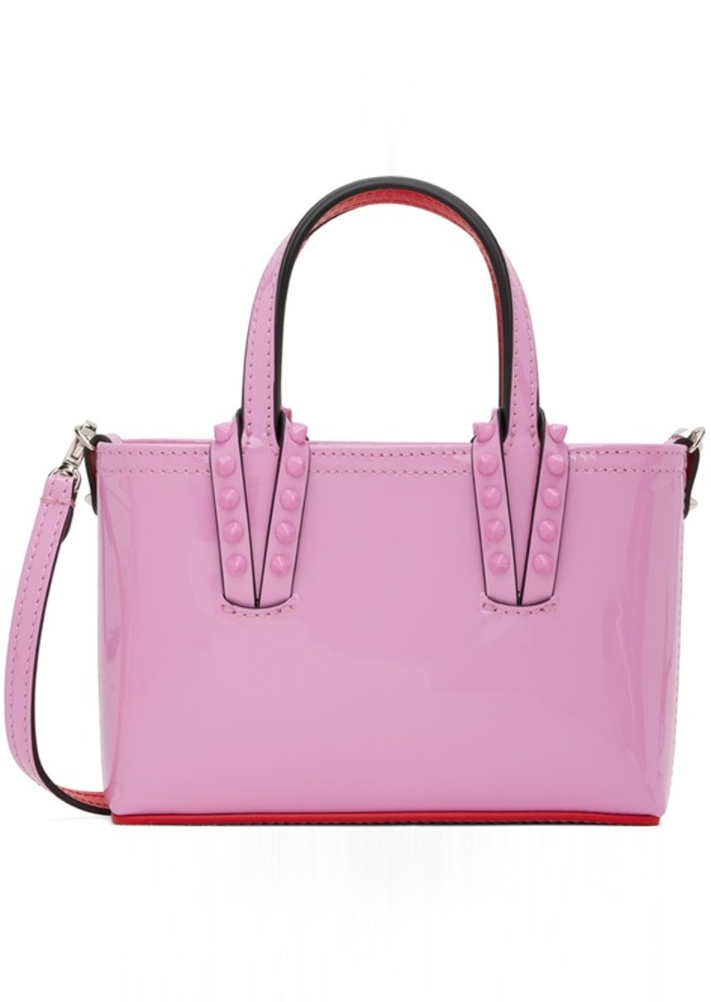 Christian Louboutin Pink Nano Cabata E/W Tote