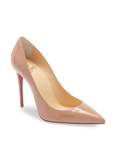 Christian Louboutin Pointed Toe Pump in Beige at Nordstrom