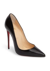 Christian Louboutin So Kate Pointy Toe Pump in Black at Nordstrom