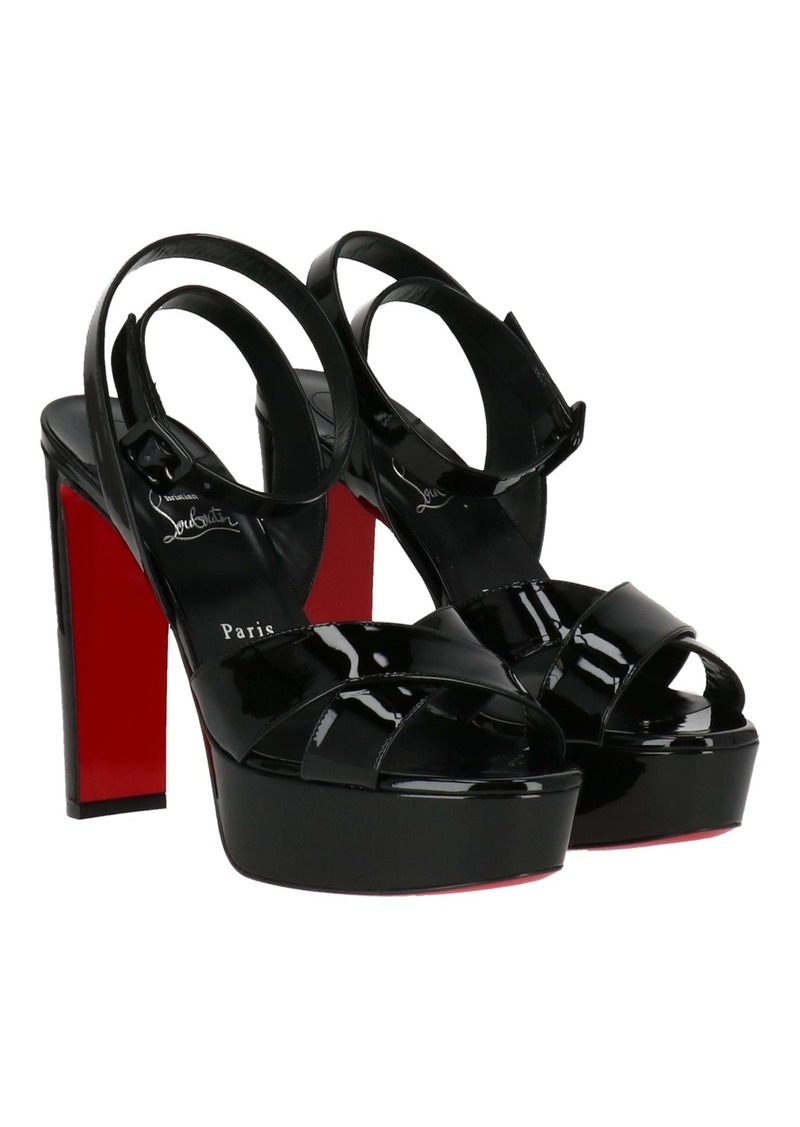 Christian Louboutin Womens Black Sandal