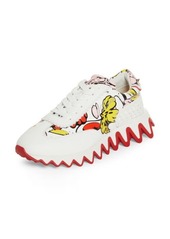 Christian Louboutin x Shun Sudo Loubishark Button Flower Sneaker