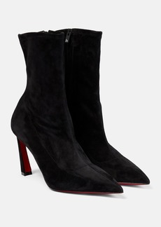 Christian Louboutin Condora 100 suede ankle boots