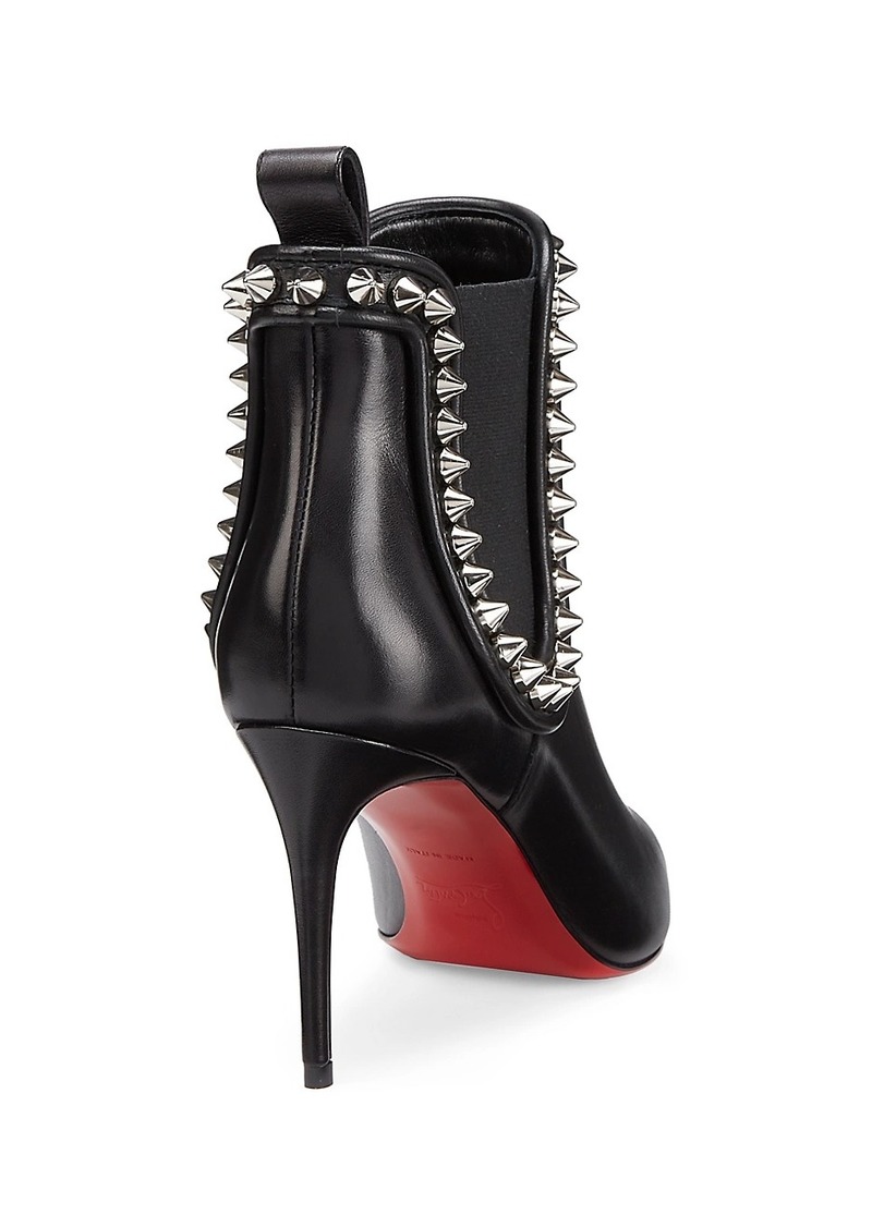 christian louboutin crapaboot spiked leather booties