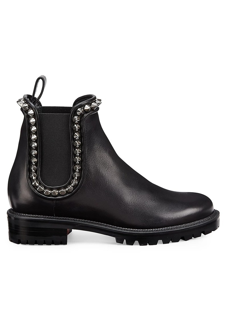 Christian Louboutin Capahutta 70 Spiked Leather Chelsea Boots