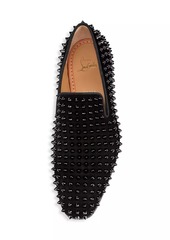 Christian Louboutin Dandelion Spikes Smoking Slippers