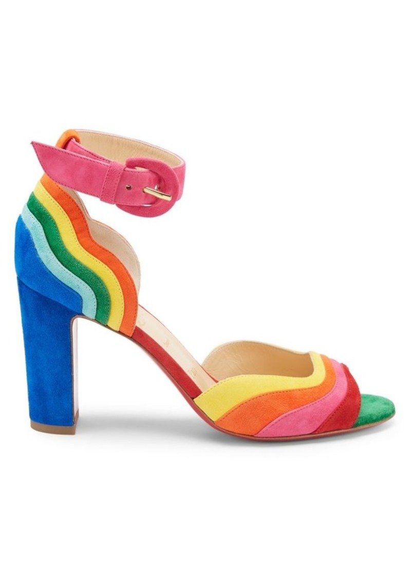christian louboutin rainbow shoes