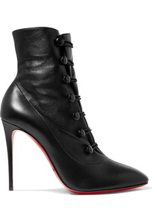 Christian Louboutin French Tutu 100 Leather Ankle Boots