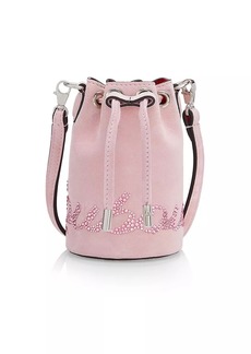Christian Louboutin Girl's Marie Jane Embellished Bucket Bag