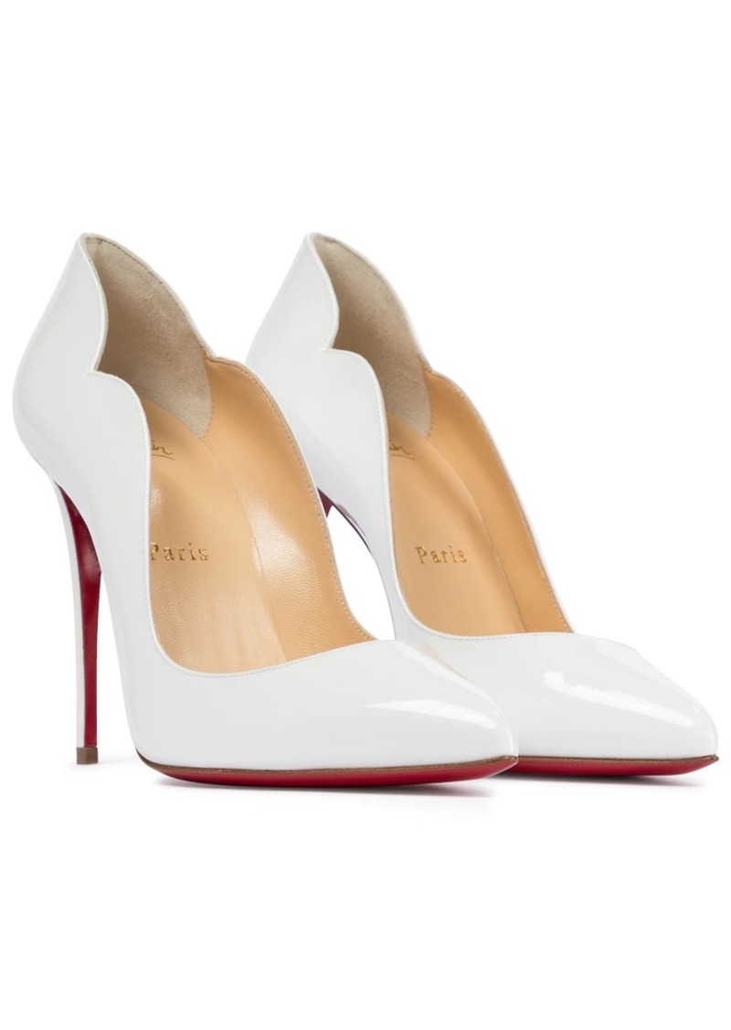 Christian Louboutin Hot Chick 100 patent leather pumps