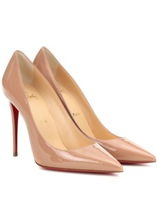 Christian Louboutin Kate 100 patent leather pumps