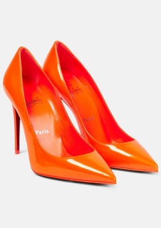 Christian Louboutin Kate 100 patent leather pumps