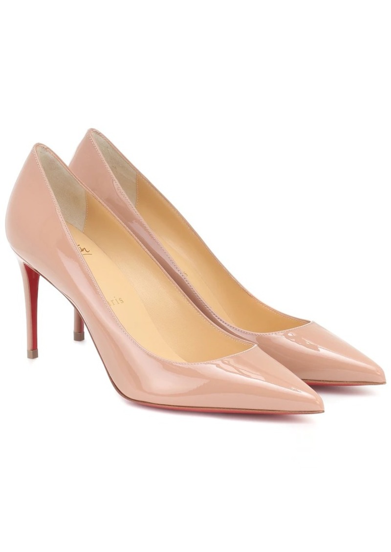 Christian Louboutin Kate 85 patent leather pumps