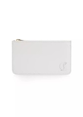 Christian Louboutin Loubi54 Leather Zip Cardholder