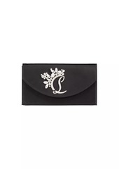 Christian Louboutin Loubi54 Satin Chain Clutch