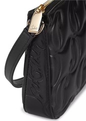 Christian Louboutin Loubila CL-Embossed Leather Shoulder Bag