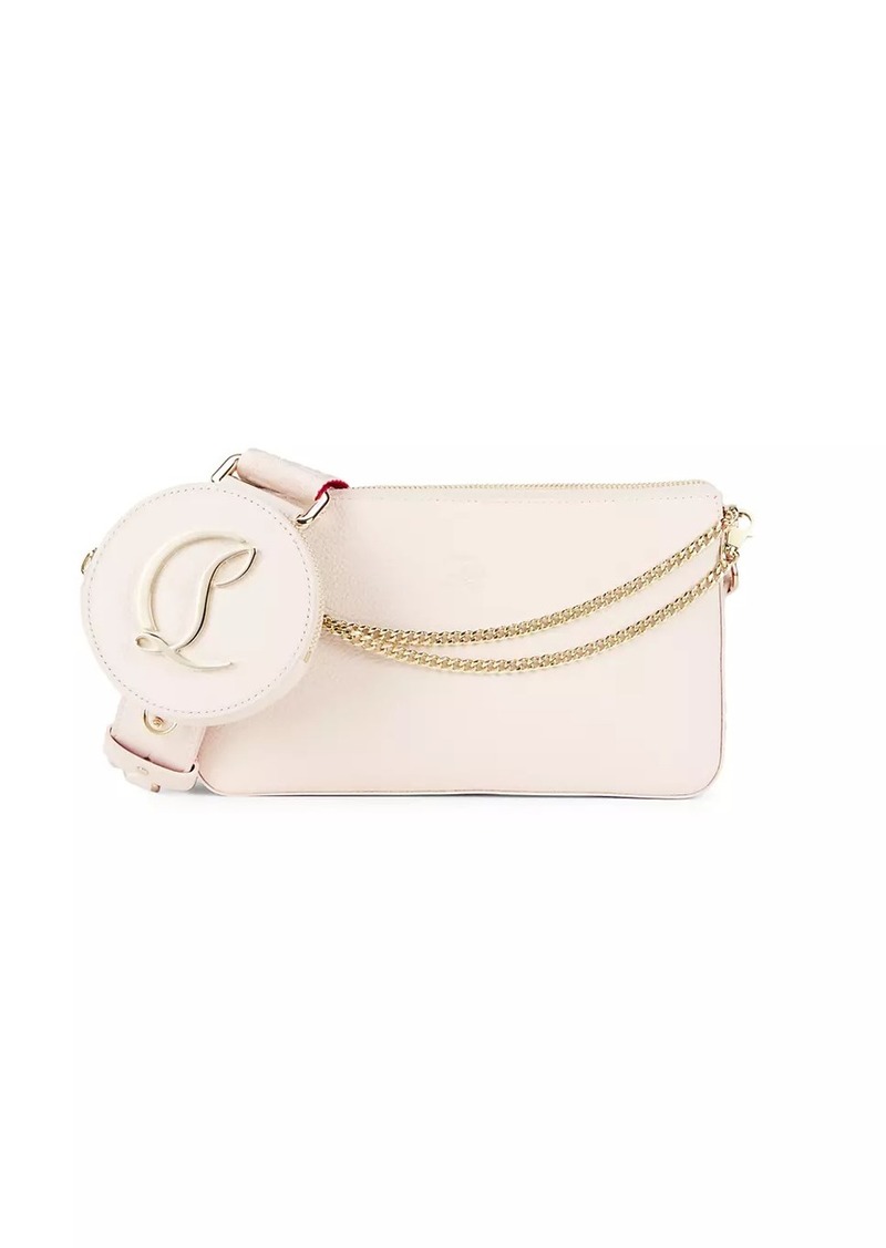 Christian Louboutin Loubila Hybrid Leather Pouch