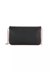 Christian Louboutin Loubila Leather Pouch-On-Chain