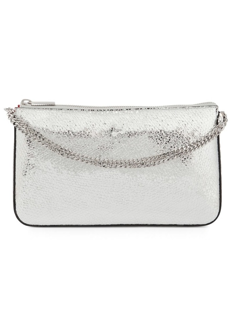 Christian Louboutin Loubila leather pouch