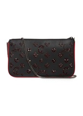 Christian Louboutin Loubila Perforated Leather Shoulder Bag