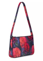 Christian Louboutin Loubila Rose Print Shoulder Bag