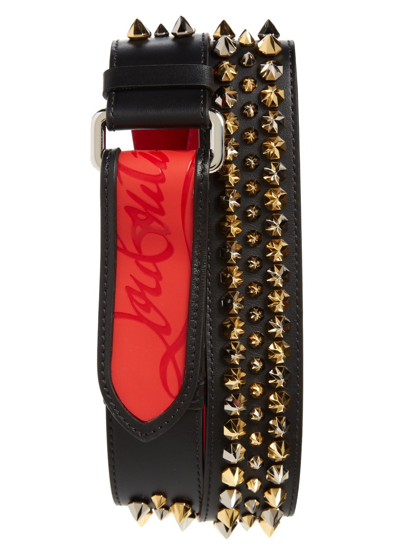 Christian Louboutin Loubi Spike Belt