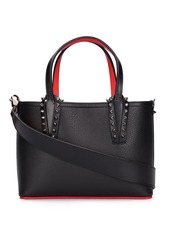 Christian Louboutin Mini Cabata E/w Leather Top Handle Bag