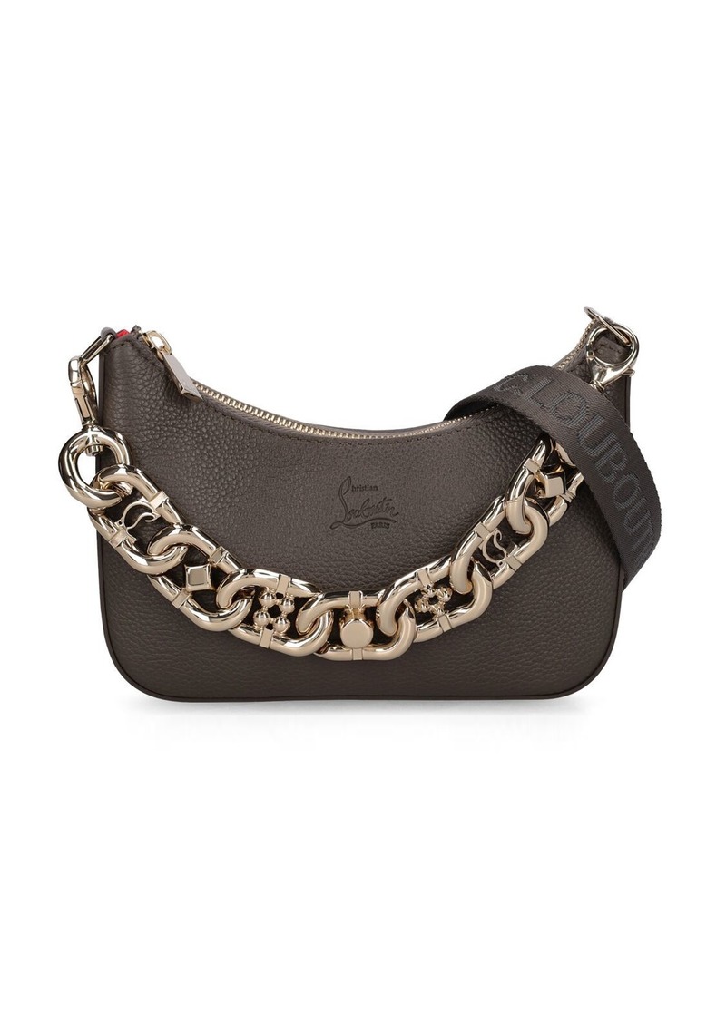 Christian Louboutin Mini Loubila Leather Bag W/chain