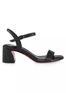 Christian Louboutin Miss Jane 55MM Leather Sandals