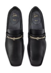 Christian Louboutin MJ Moc Man Leather Loafers