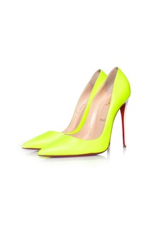 Christian Louboutin Neon yellow pump