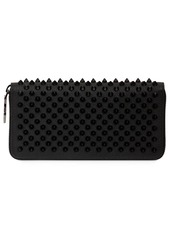 Christian Louboutin Panettone Spiked Leather Zip Wallet