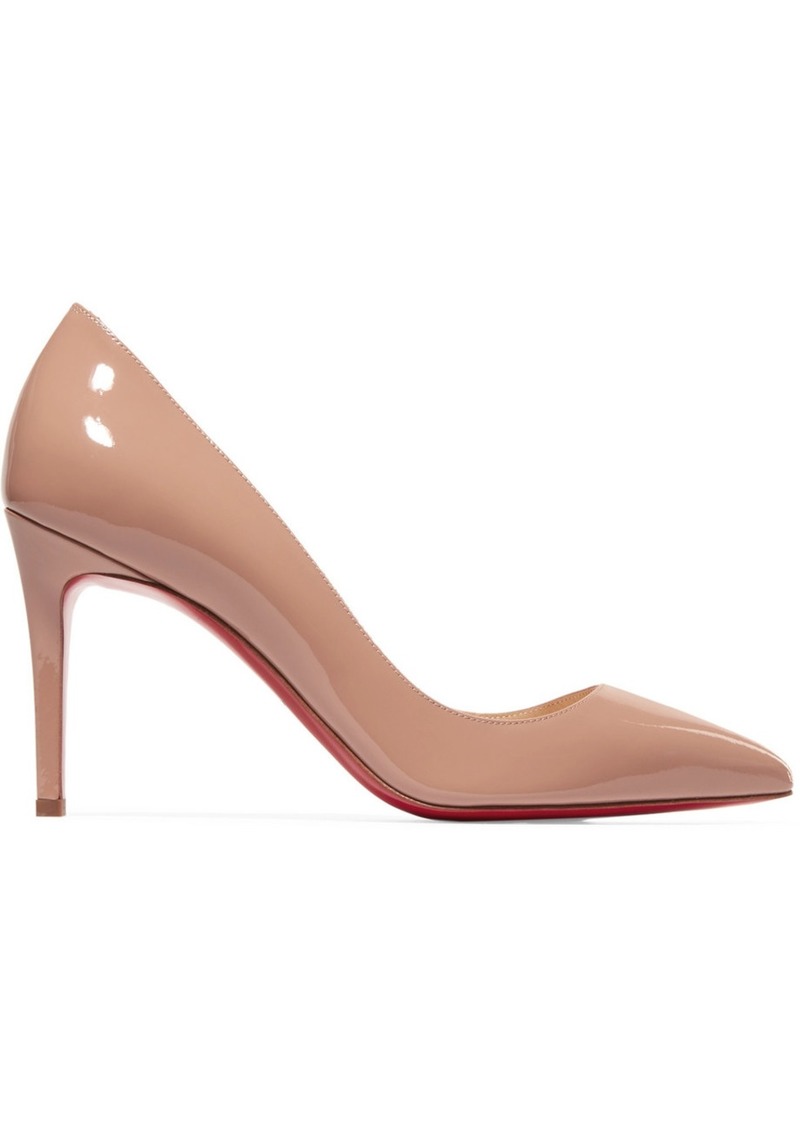 christian louboutin pigalle follies 85 leather pumps