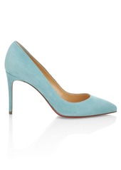 Christian Louboutin Pigalle Follies 85 Suede Pumps