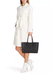 Christian Louboutin Small Cabata Embossed Leather Tote Bag