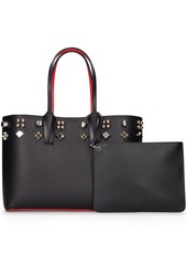 Christian Louboutin Small Cabata Spiked Leather Tote Bag