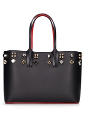 Christian Louboutin Small Cabata Spiked Leather Tote Bag