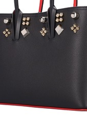 Christian Louboutin Small Cabata Spiked Leather Tote Bag