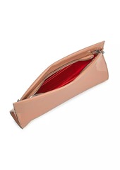 Christian Louboutin Small Loubitwist Patent Leather Clutch-On-Chain