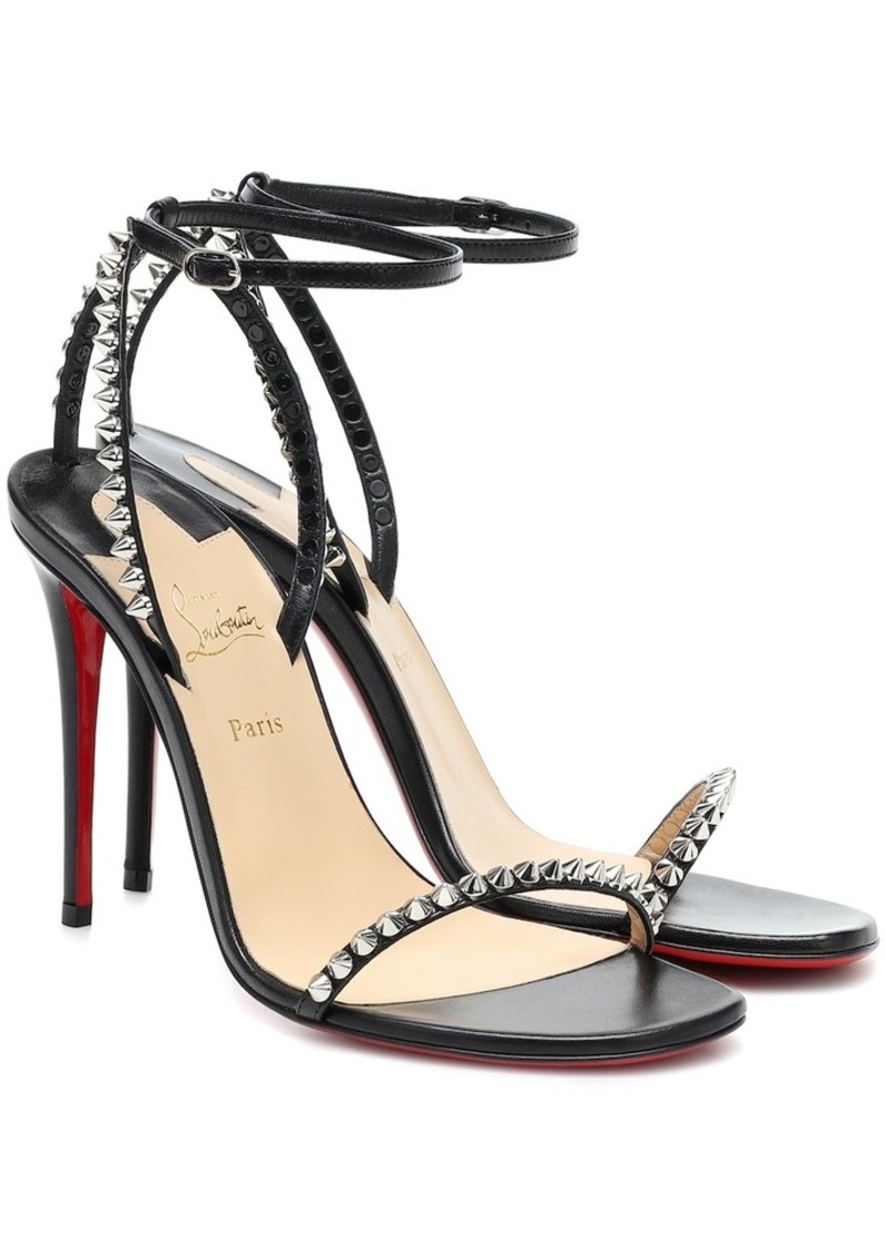 Christian Louboutin So Me embellished leather sandals