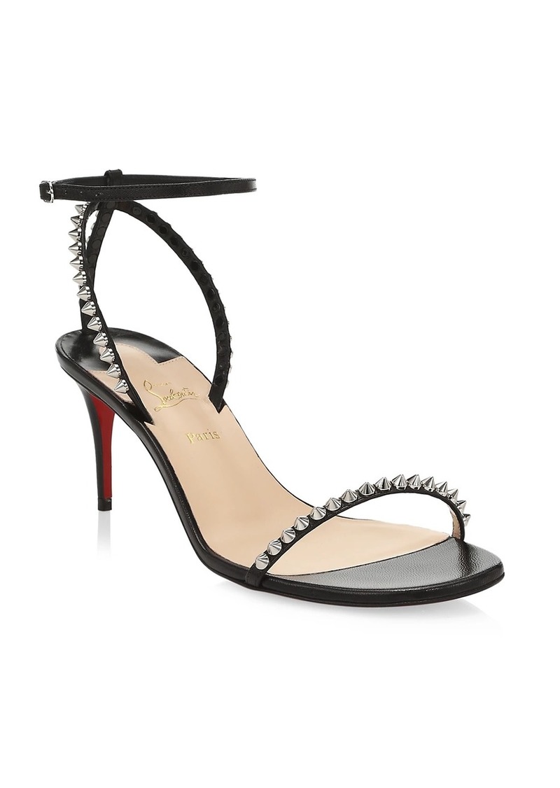 Christian Louboutin So Me Spike Leather Sandals | Shoes