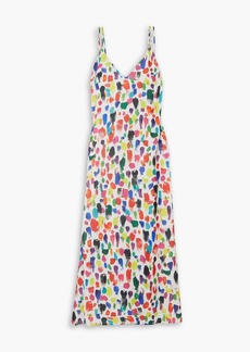 Christopher Kane - Printed crepe midi dress - Multicolor - IT 38