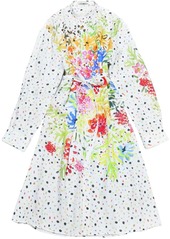 Christopher Kane floral-print shirt dress