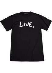 Christopher Kane slogan-print T-shirt dress