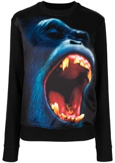 Christopher Kane monkey print sweatshirt