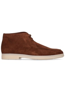 Church's Goring Suede Lace Up Boots