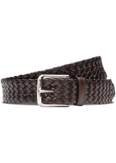 Church's interwoven polished leather belt