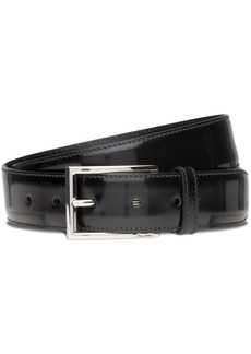 Church's polished buckle-fastening leather belt
