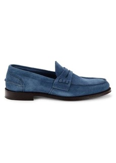 Church's Suede Penny Loafers